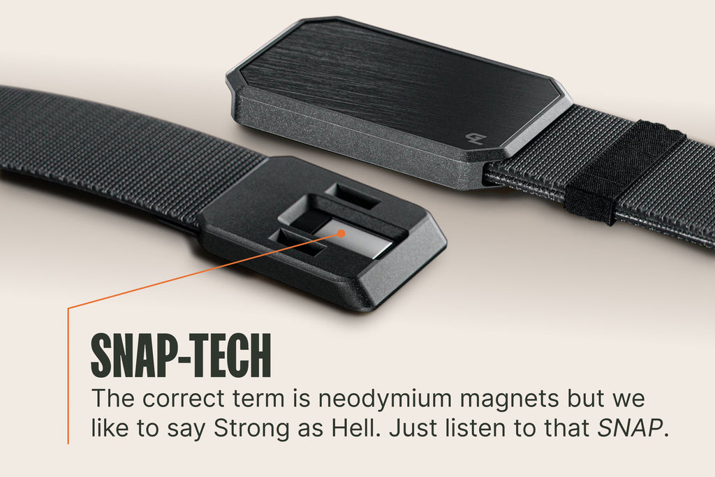 Groove Belt Gun Metal/Deep Stone