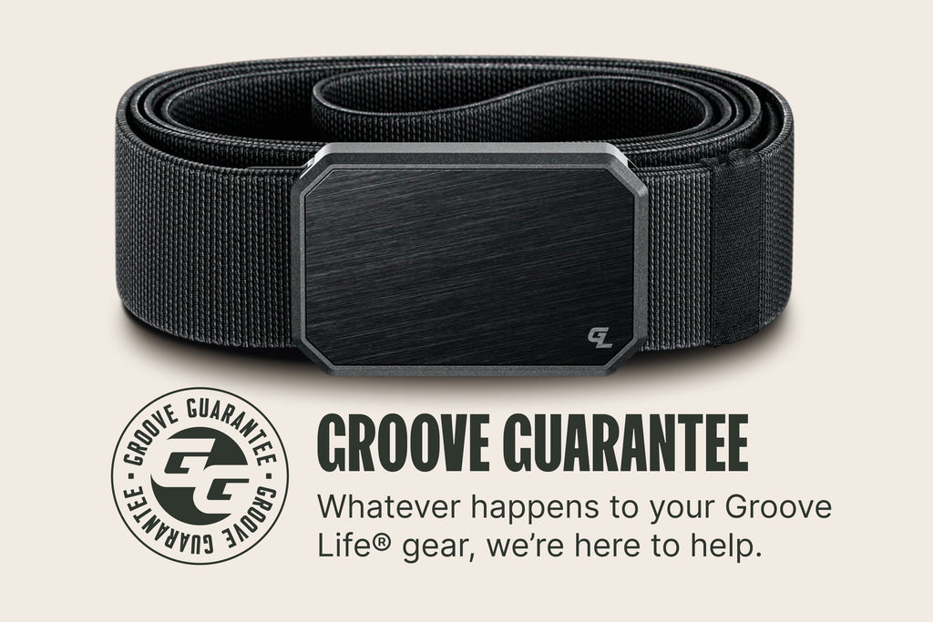 Groove Belt Gun Metal/Dark Earth