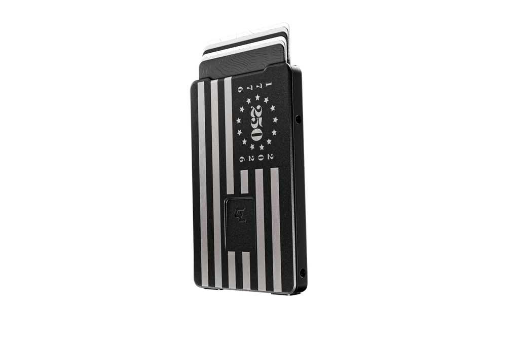 Groove Wallet® - Midnight Black 250th Flag