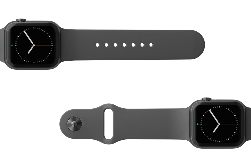 Apple Watch Band Solid Deep Stone Grey