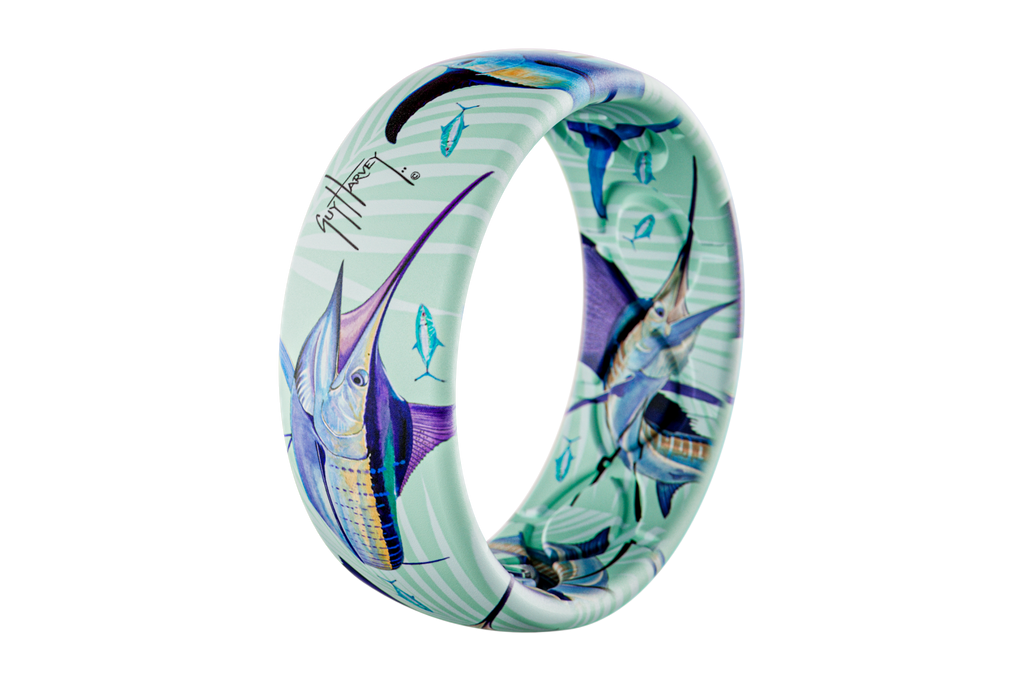 Guy Harvey Billfish Collage Ring