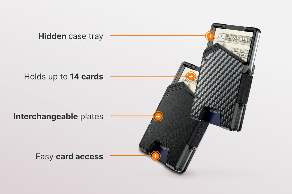 Groove Wallet® Stealth - Gunmetal