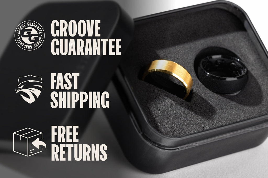 Groove Ring® Tungsten - Black