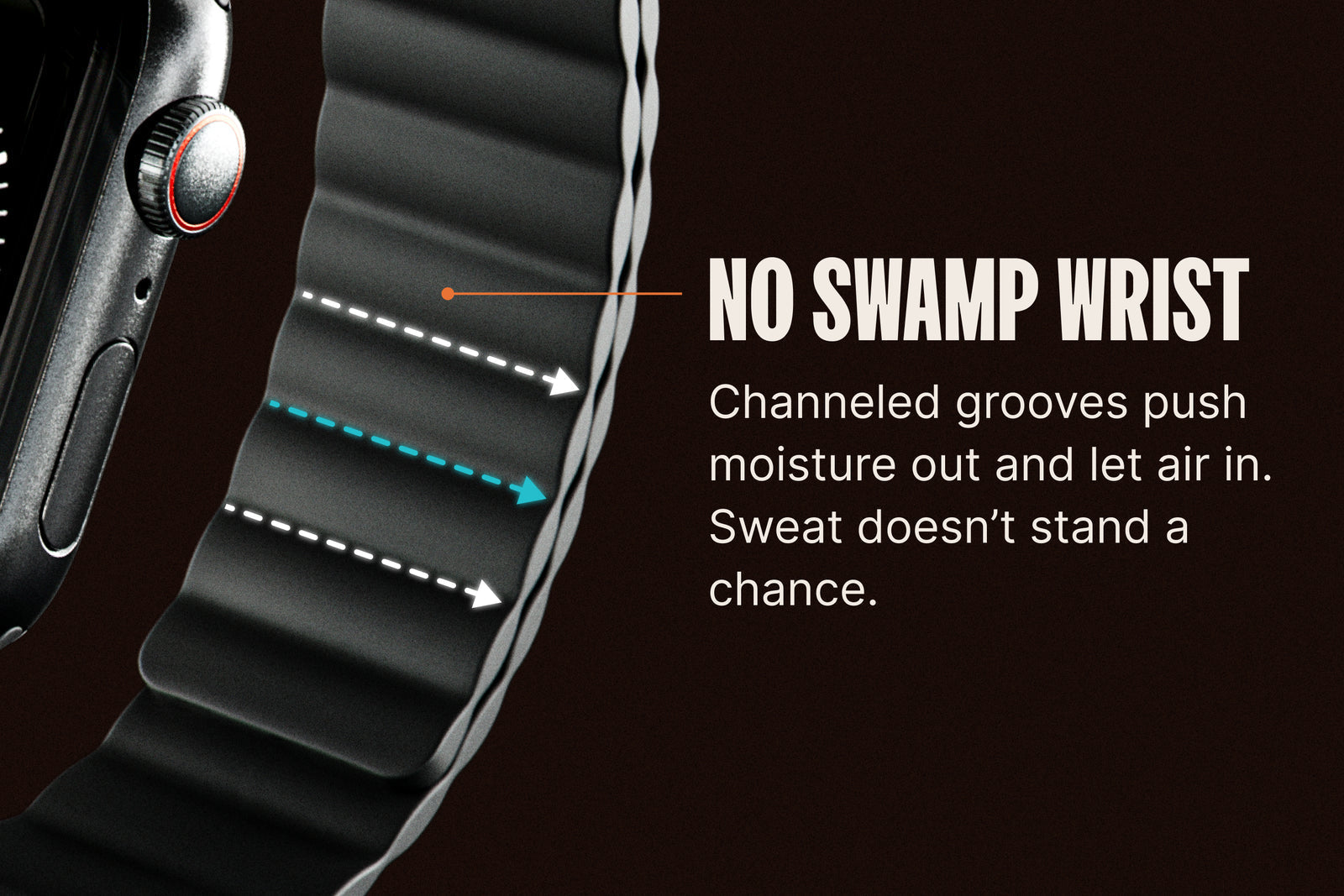 Apple Magnetic Watch Band - Infrared Pulse